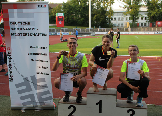 Marten Lippold, Magdalena Müller, Gunnar Lippold (Foto: K. Müller-Popp)