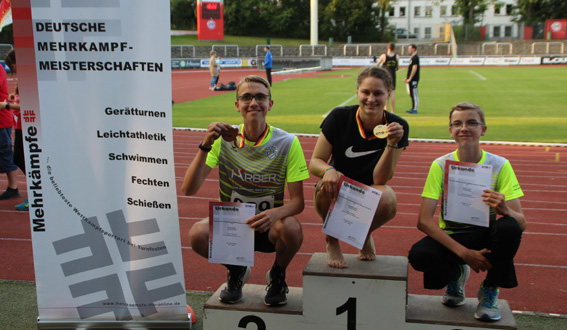 Marten Lippold, Magdalena Müller, Gunnar Lippold (Foto: K. Müller-Popp)