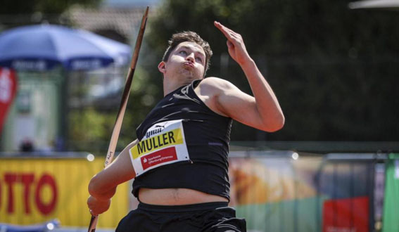 Benedikt Müller beim Speerwurfmeeting (Foto: Imago/Beautiful Sports/Axel Kohring)