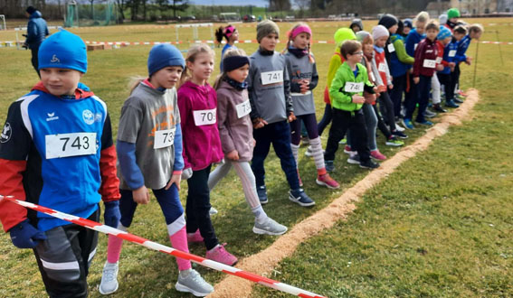 Crosslauf in Burglengenfeld - Start (Foto: M. Siegert)