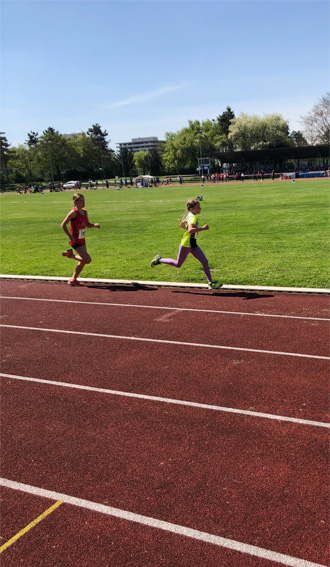 Theresa läuft 200m (Foto: M. Siegert)